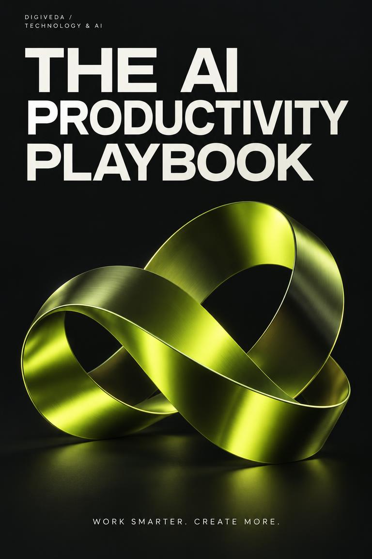 The AI Productivity Playbook ebook cover